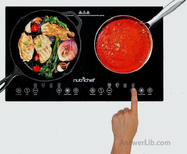 NutriChef Double Induction Cooktop