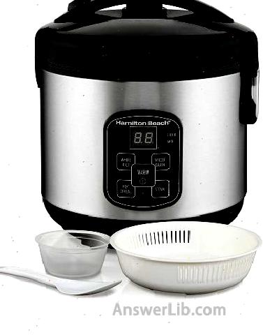 Best and convenient use of sensor rice cookers: Hamilton Beach Digital Programmable Rice Cooker