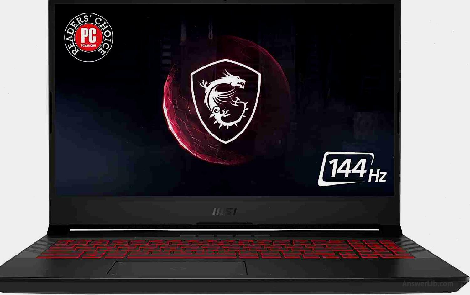 Best Display Ginseng Ginseng Game Notebook Computer: MSI GL66 Gaming Laptop