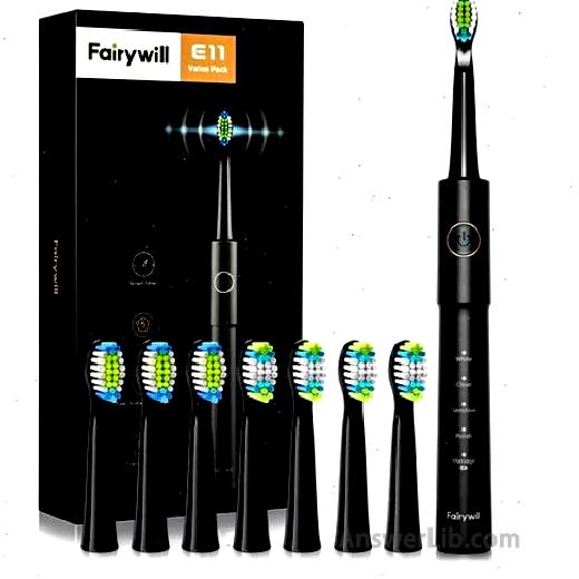 The most cheap electric toothbrush: Fairwill Sonic Electric Toothbrush