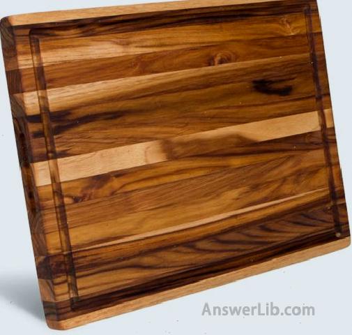 Full teak High-quality cutting board: Large Teak Wood Cutting Board