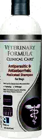 Veterinary Formula Clinical Care Antiparasitic & Antiseborrheic Medicated Dog Shampoo