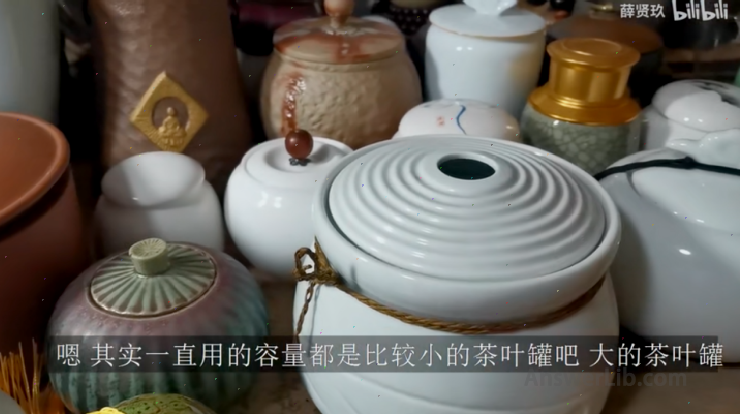 From the blogger Xue Xianzhang, many types of tea cans introduced.