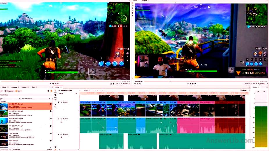 Best Amateur Lovers Applicable Video Edit Software: Hitfilm Express