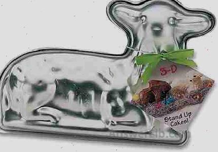 Nordic Ware Spring Lamb 3-D Cake Mold