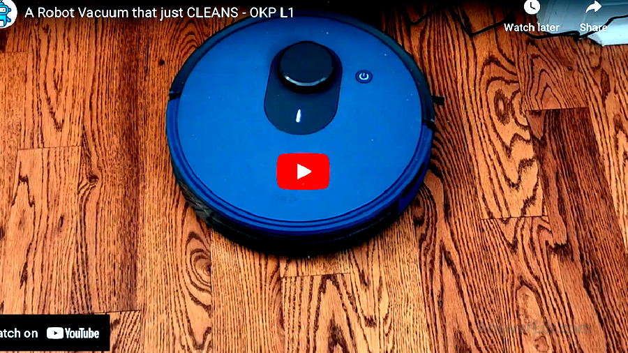 OKP LIFE L1 type sweeping robot use video