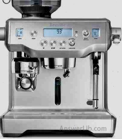 Breville coffee machine's appearance design