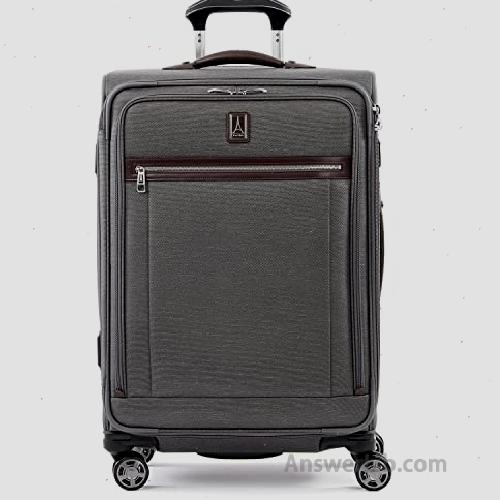 Travelpro Platinum Elite Softside Expandable Checked Luggage 8 Wheel Spinner