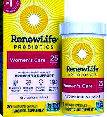 Renew Life Women's Probiotics 25 Billion CFU