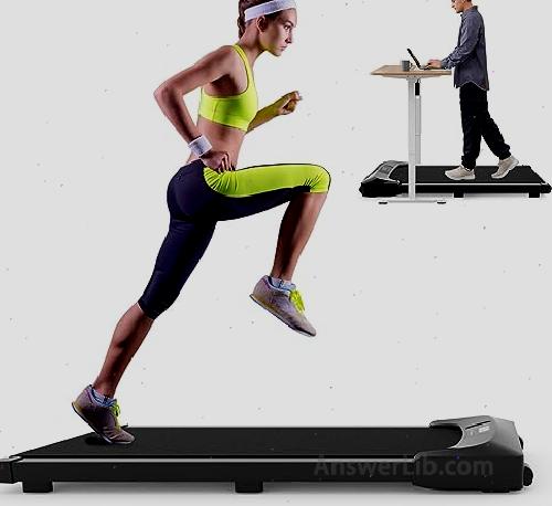 FLIMDER Under Desk Treadmill Walking Pad for Home Office 2.5HP