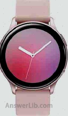 Samsung Galaxy Watch Active 2 pink