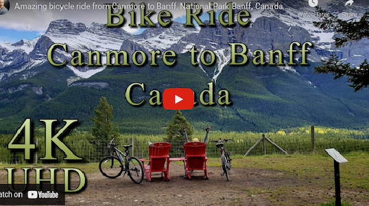 Banff National Park Bicycling Video 2