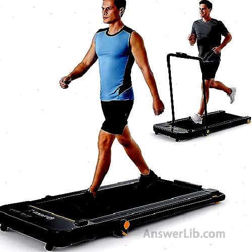 UREVO 2 in 1 Under Desk Treadmill 2.5HP Folding Electric