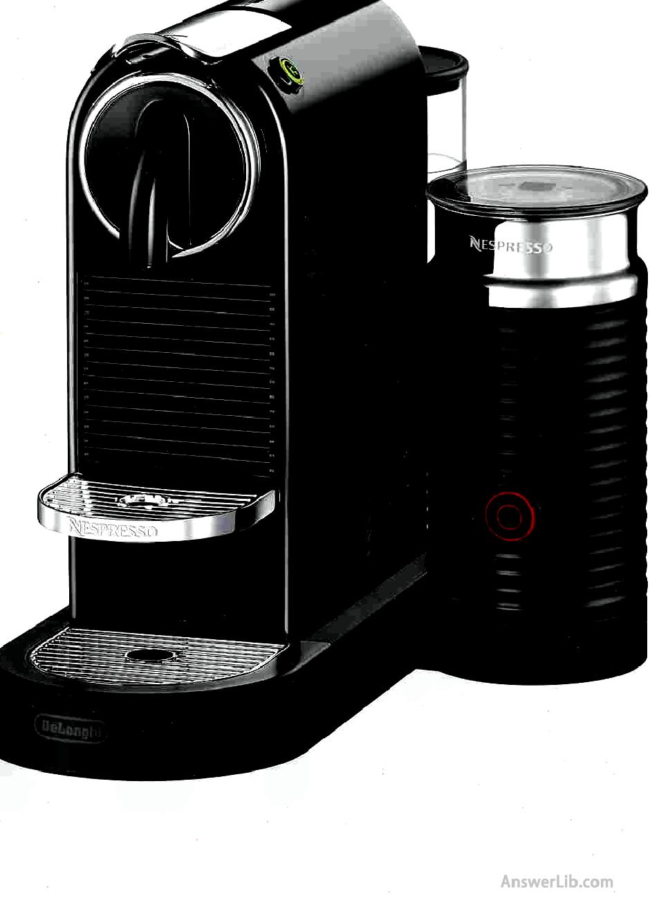 The most portable Delong coffee machine: NESPRESSO CITIZ COFFEE and ESPRESSO MACHINE BY DELONGHI With Aeroccino