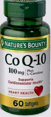 Nature's Bounty CoQ10 Softgels-100mg