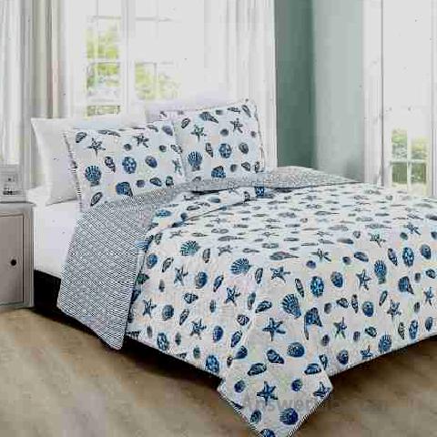 Double-sided bed cover (Reversible BedSpreams)