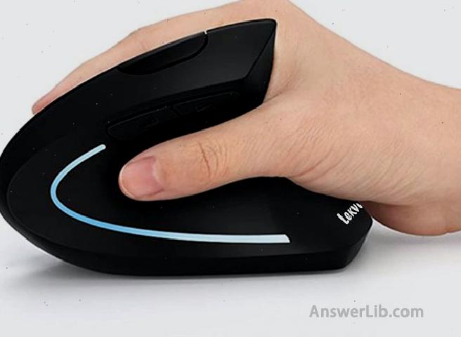 The most popular wireless vertical mouse: Lekvey Vertical Wireless Mouse