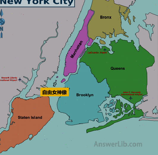 NewYork Map