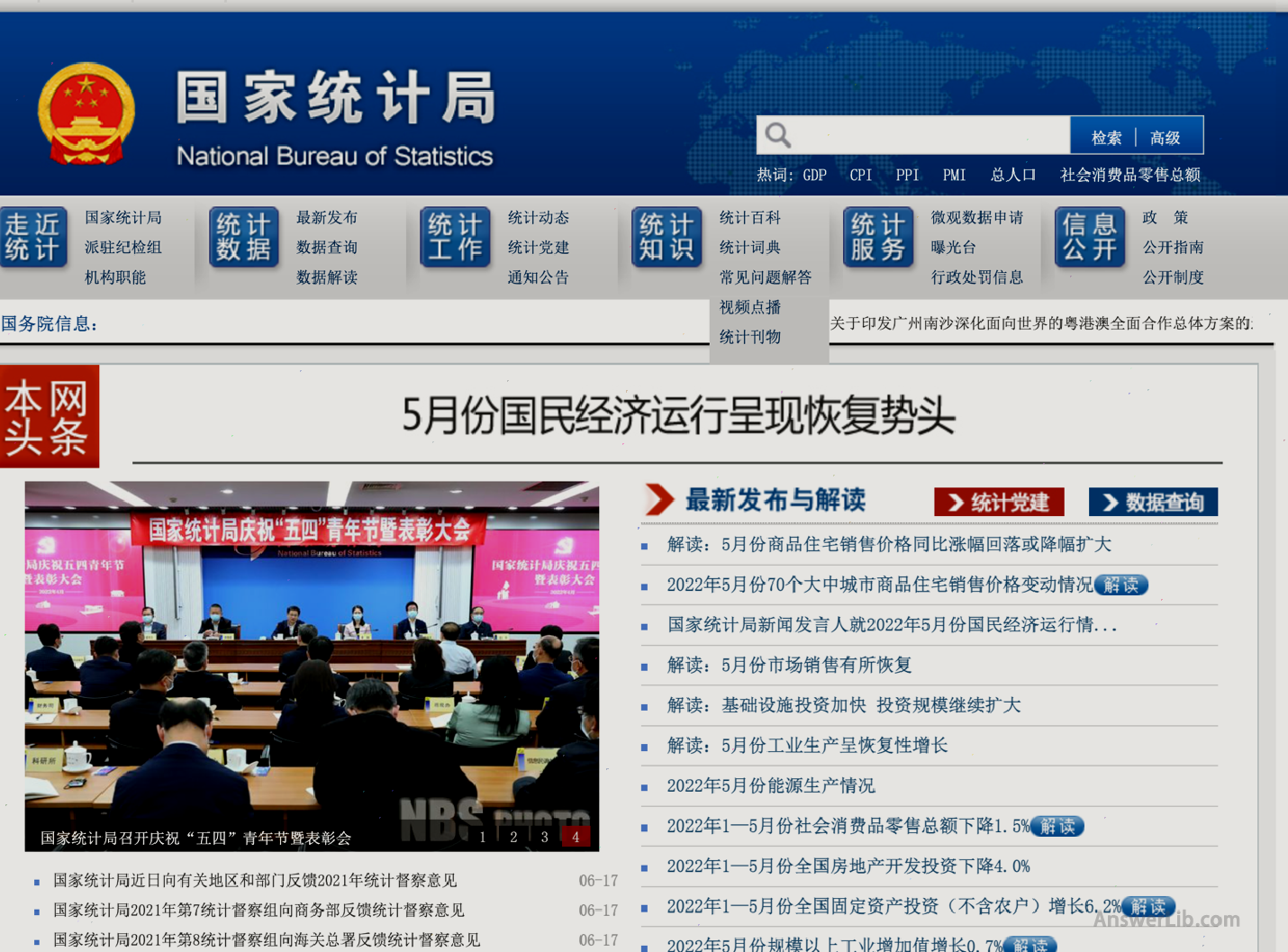 China National Bureau of Statistics