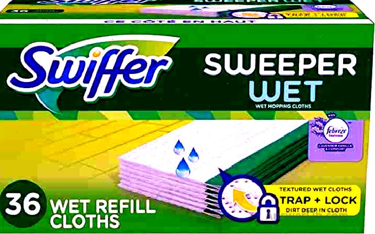 Swiffer Sweeper Wet Mopping Cloth Multi Surface Refills