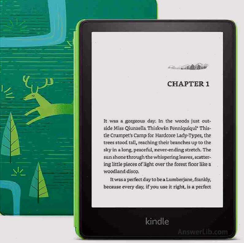 The most suitable Kindle e-book reader: Kindle Kids Paperwhite