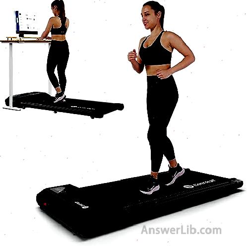 DeerRun Walking Pad 2 in 1 Under Desk Treadmill 2.5HP