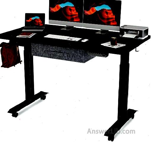 Equipped with a lifting sensor lifting table: Fezibo Electric Standing Desk