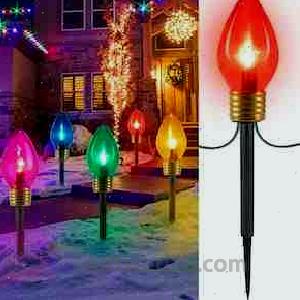 Christmas Lights Jumbo C9 Outdoor