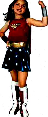 Super DC Heroes Wonder Woman Child's Costume