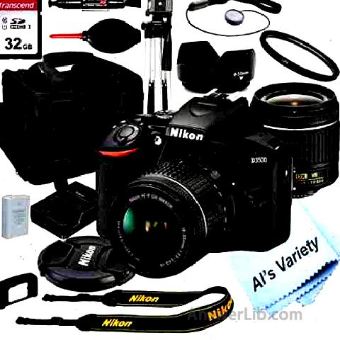 Nikon D3500 DSLR Camera with B087RVBGMG