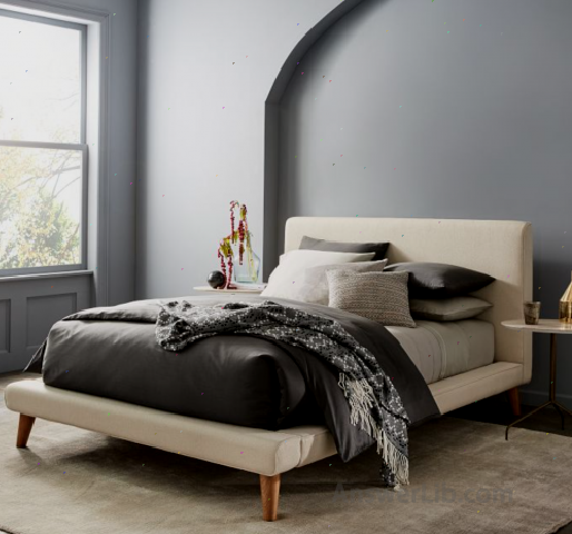 Mod Upholstered Platform Bed 