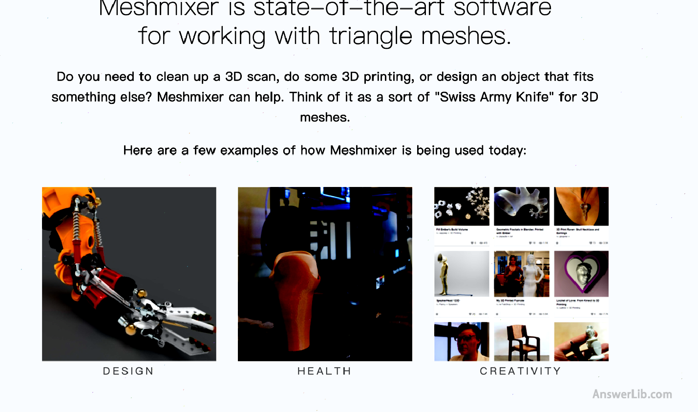 Best detection performance 3D printing software: Meshmixer \\\\\\\\\\\\\\\\\\\\\\\\\\\\\\\\\\\\\\\\\\\\\\\\ n