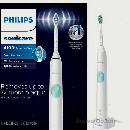 High-speed cleaning+ultra-long cruise electric toothbrush: Philips Sonicare HX6817: 01 White