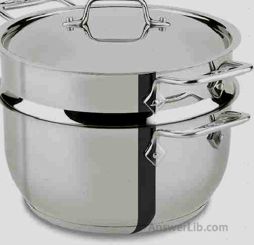 All Clad E414S564 Stainless Steel Steamer Cookware