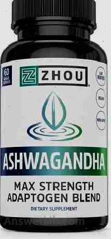 Zhou Nutrition Ashwagandha Capsules