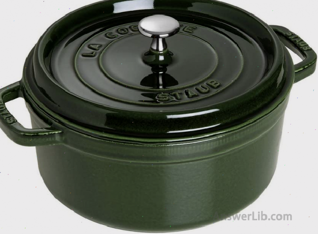 Staub Cast Iron 4-qt Round Cocotte