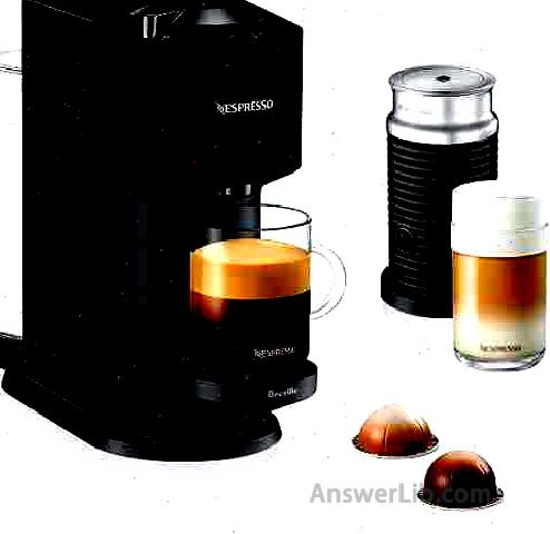 Best Basic Capsule Coffee Coffee Machine: Nespresso BNV550MTB Vertuo NEXT ESPRESSO MACHINE WITHICCINO by Breville