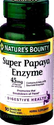 Nature's Bounty Papaya Enzyme