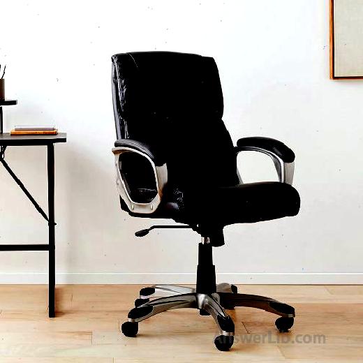 The easiest office chair with height: AMAZON BASICS HIGH-BACK Office Desk Chair