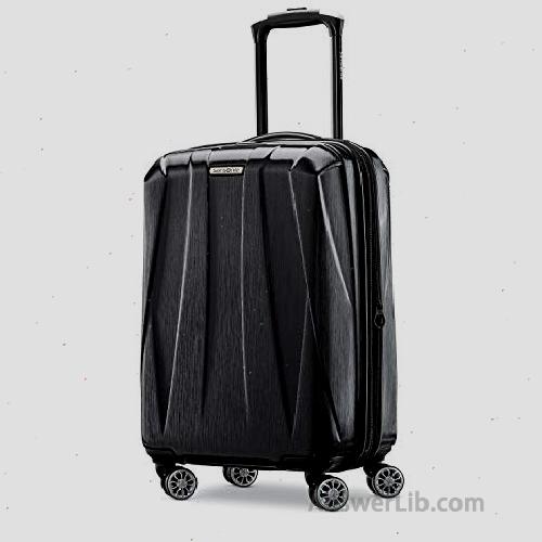 Samsonite Centric 2 Hardside Expandable Luggage with Spinners Black Carry