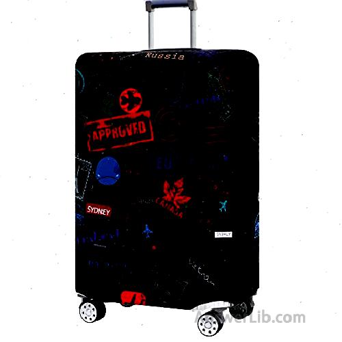 TRAVEL KIN Luggage Cover Suitcase Cover Suitcase Protector Fit 26