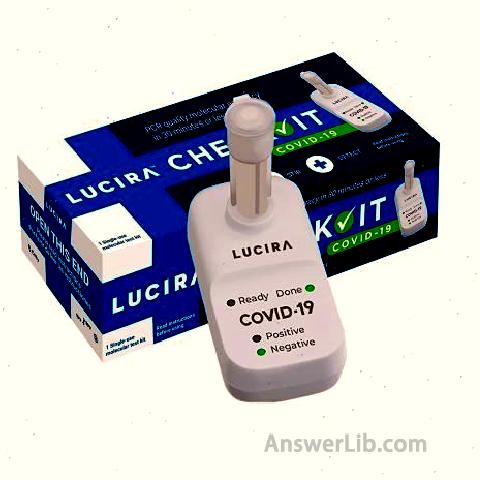 The fastest family PCR detection kit: Lucira Check-IT COVID-19 test kit