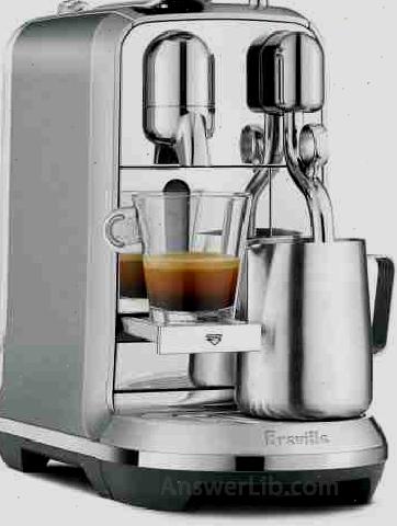 Best face value capsule coffee machine: Nespresso BNE800BSS Creatista Plus ESPRESSO MACHINE BY BREVILLE