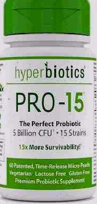 Hyperbiotics Pro 15 Probiotic | Patented Time Release Pearls
