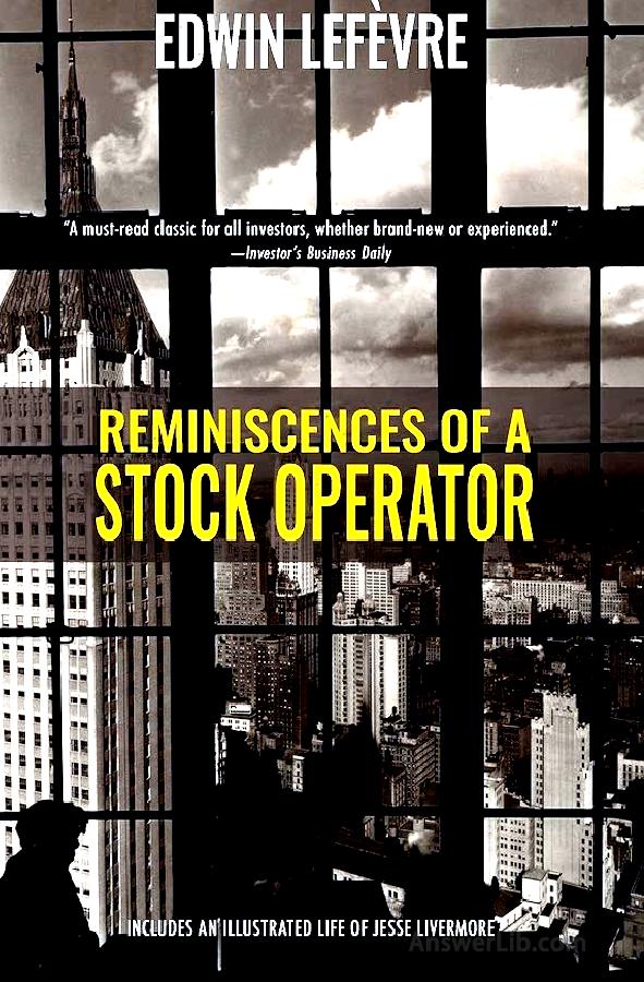 Reminiscences of a Stock Operator