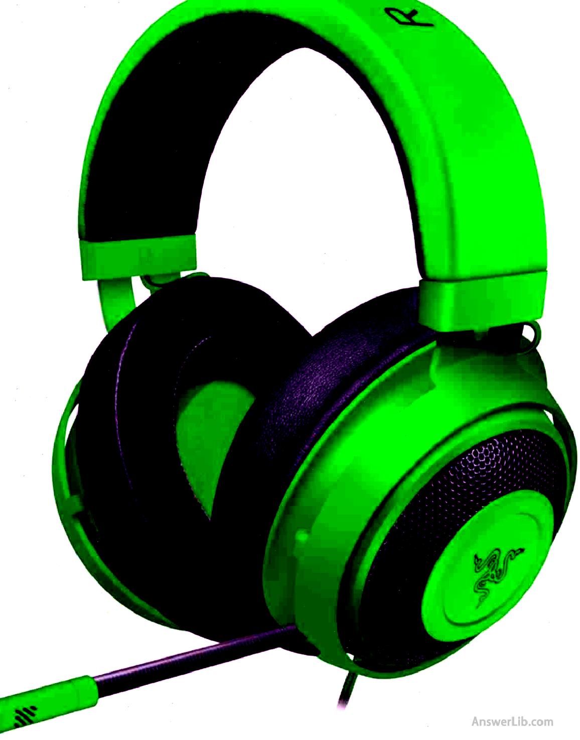 Best color color game headset: Razer Kraken Gaming Headset