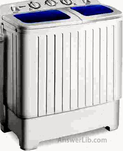 Giantex Portable Mini Compact Twin Tub Washing Machine