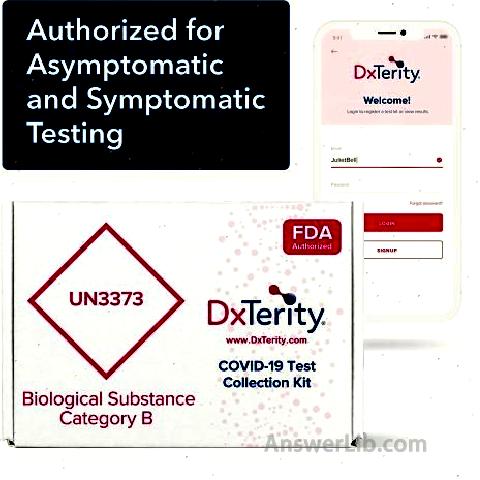 Best and convenient sample family PCR detection sampling set: DXTERITY PCR TESTING