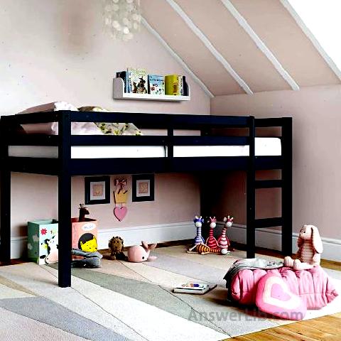 Best children's double-layer bed: Dorel Living Milton Junior Twin Loft Bed Bed