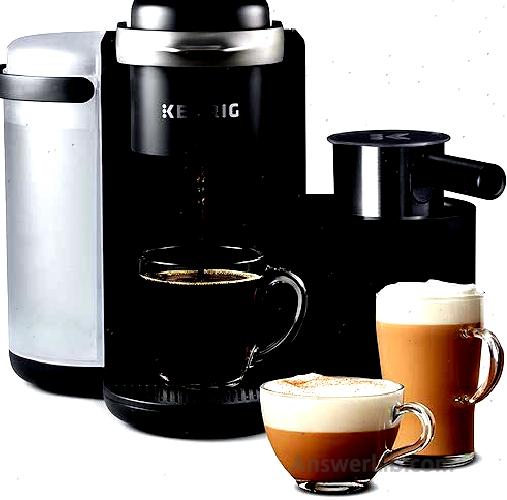 CAPPUCCINO LATTE Coffee Machine: Keurig K Cafe Coffee Maker Black